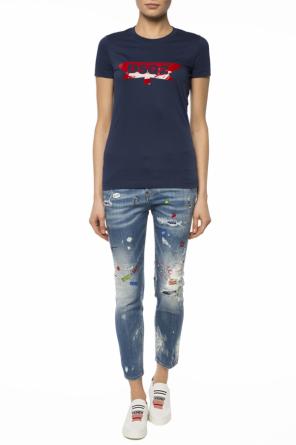 T-shirt z logo, zdjęcie 2 T-shirt z logo od Dsquared2